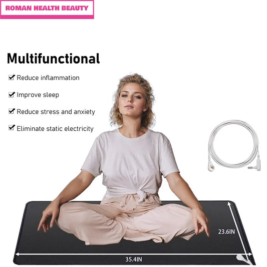 Grounding Mat for Improving Sleep Grounding Pad Health Recovery Protection