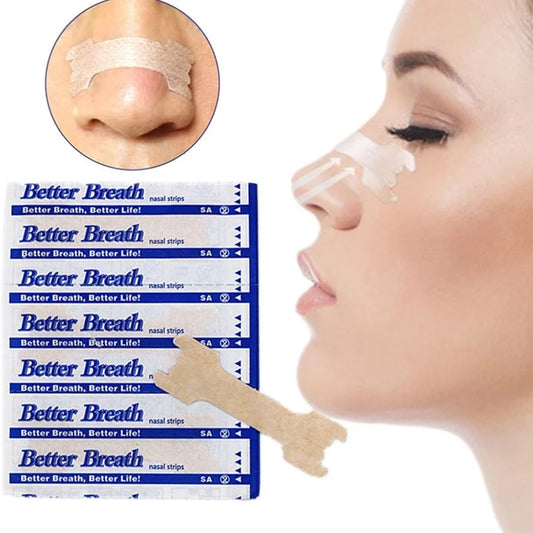 Breathing Nasal Strips Right Way Stop Snoring Anti Snoring Strips Easier Better Breathe