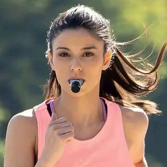 Portable Lung Capacity Abdominal Breathing Trainer With Adjustable Resistance